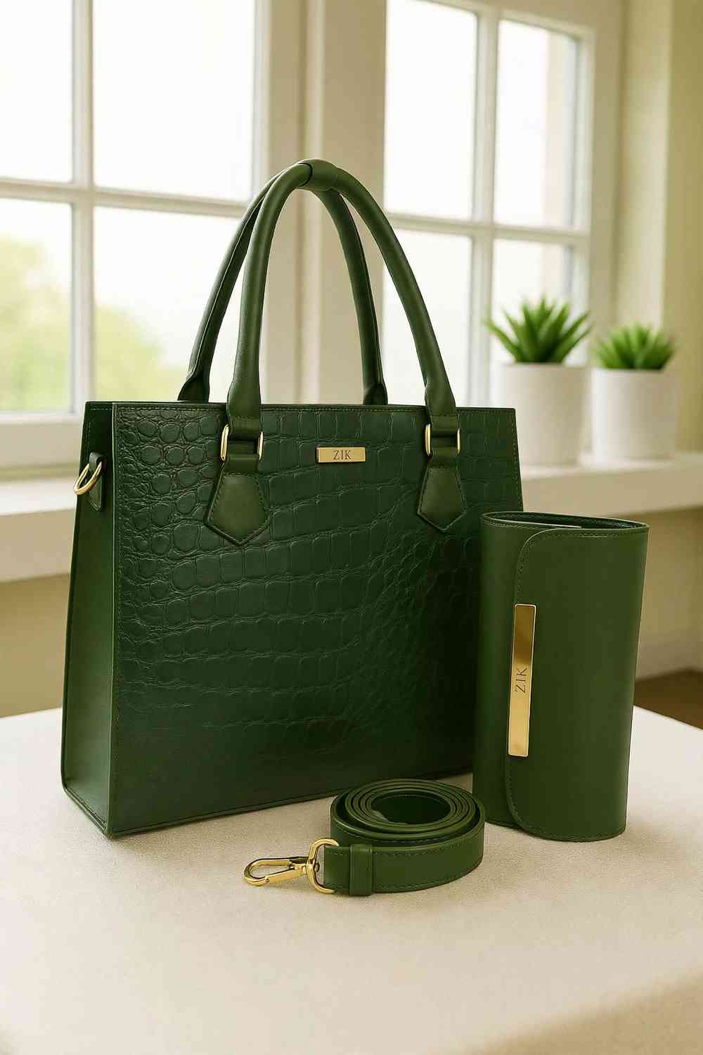 CROCO KRAFT BAG