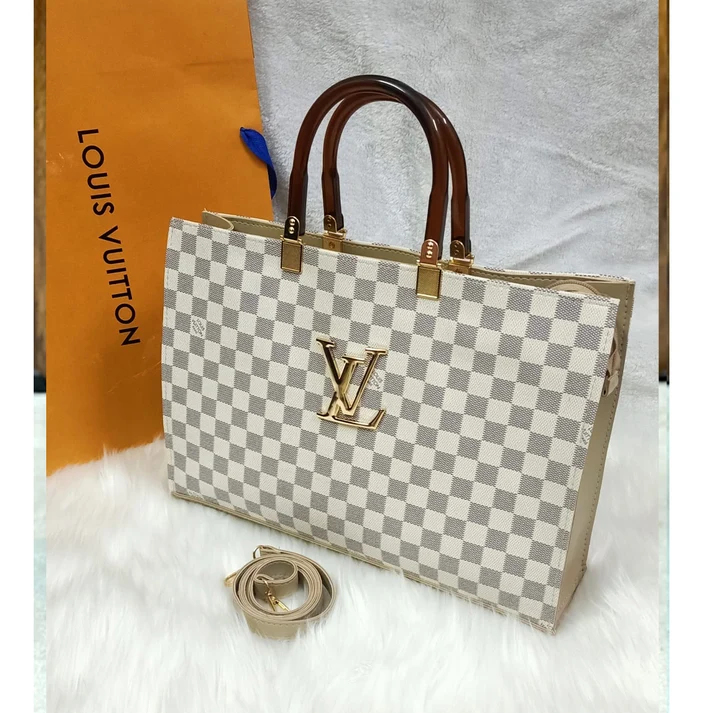 HANDLE L.V BAG BOX PATTERN